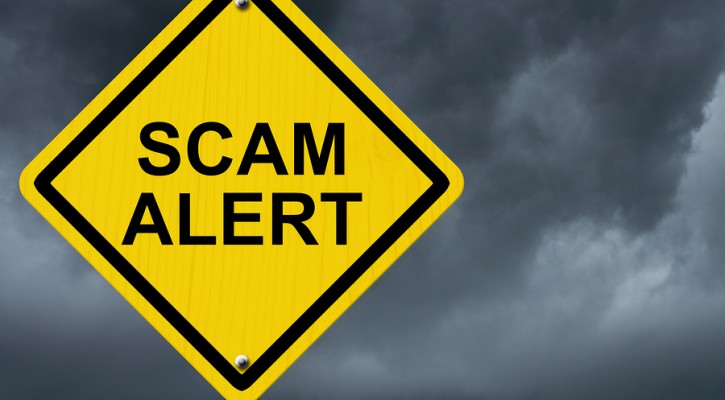 Warning Of Scam